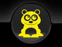 Adorable Bear Fuel Cap Car Sticker