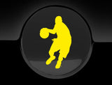 Basketball Player Fuel Cap Cover Car Sticker