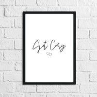 Get Cosy Heart Home Simple Home Wall Decor Print