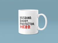 Husband Daddy Protector Hero Fathers Day Collection