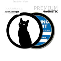 Cat 90mm Magnetic Parking Permit Windscreen Disc Holder
