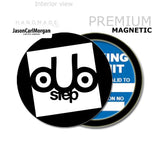 Dubstep 90mm Magnetic Parking Permit Windscreen Disc Holder