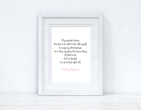 My Greatest Victory Inspirational Simple Wall Home Decor Print