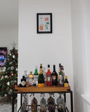 4 Cocktails Drink Alcohol Wall Decor Print