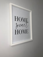 Home Sweet Home Simple Home Wall Decor Print