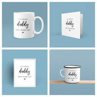 To A Special daddy Heart Fathers Day Collection