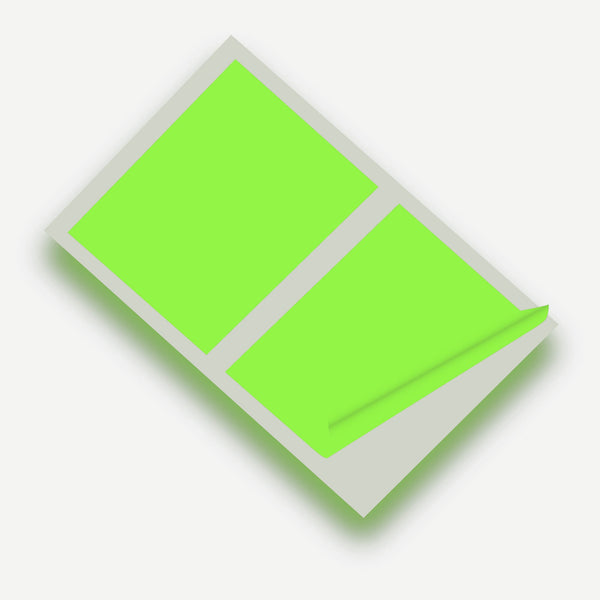 Apple Green Matte 10 x 8 inch SQ Vinyl Wall Tile Stickers Kitchen & Bathroom Transfers
