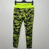 Body Glove Ladies Activewear Leggings Cropped Green Size S Small Polyester Camo