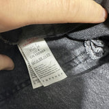 Topshop Ladies Skirt Mini Black Size 8 100% Cotton Short Denim Pockets