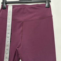 Queenieke Ladies Activewear Leggings Ankle Purple Size M Medium Polyester High W