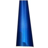 Blue Carbon Fibre Vinyl Roll 700mm Wide