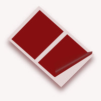 Burgundy Gloss 10 x 8 inch SQ Vinyl Wall Tile Stickers Kitchen & Bathroom Transfers