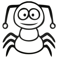 Funny Cartoon Insect Sticker