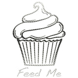 Cupcake Sticker