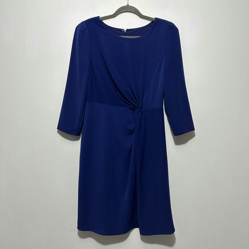 Armani Collezioni Ladies Dress A-Line Blue Size EU 44 Polyester Knee Length UK S