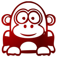 Funny Cartoon Gorilla Sticker