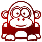 Funny Cartoon Gorilla Sticker