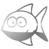 Funny Cartoon Fish Sticker