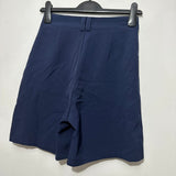 4th Reckless Ladies Shorts Culotte Blue Size 6 Polyester Navy