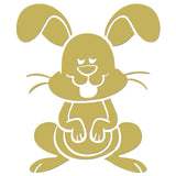 Cartoon Bunny Iron On HTV Transfer