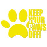 Keep Your Paws Off Iron On HTV Transfer