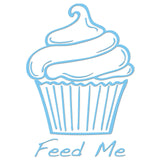 Cupcake Sticker