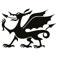 Welsh Dragon Iron On HTV Transfer