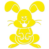 Funny Bunny Sticker