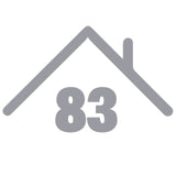 Wheelie Bin Caddy Recycle Home Decor Rooftop House Number Sticker Label