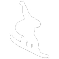 Snowboarder Sticker