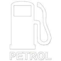 Petrol Sign Sticker