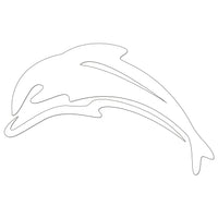 Dolphin Iron On HTV Transfer