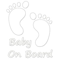 Baby On Board Iron On HTV Transfer