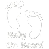 Baby On Board Iron On HTV Transfer