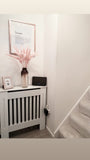 Wifi Rose Gold Pink Splatter Scan Me! Wifi QR Scan Home Wall Decor Print