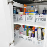 Personalised Custom Any Wording Lauren Font Personalised Kitchen Pantry 4cm Tall Labels Stickers