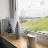 Snowy Christmas Tree 2021 Winter Christmas Seasonal Wall Home Decor Print