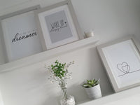 You May Say I'm A Dreamer Bedroom Simple Decor Print