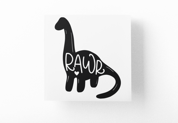 Rawr Baby Sticker