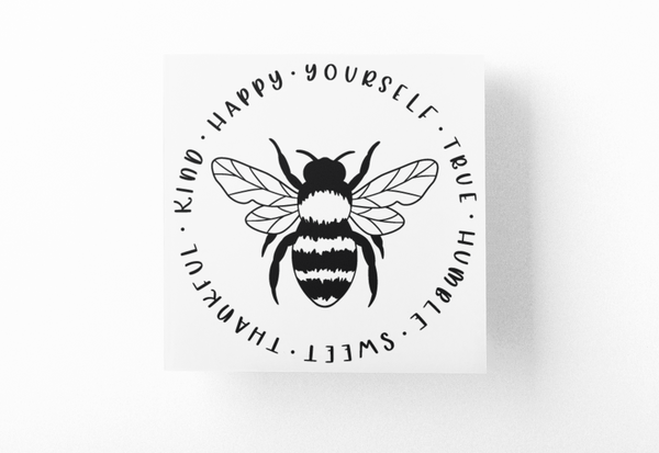 Bee Good Things Bumble Bee Sticker