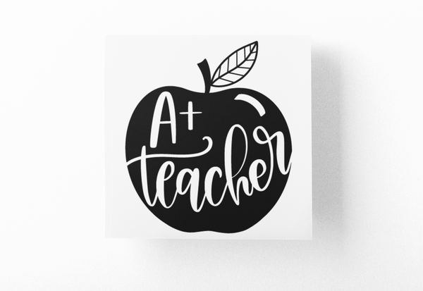 A Plus Teacher Sticker