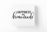 Happiness Is Homemade Family Sticker