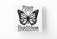 Stay Positive Boho Sticker