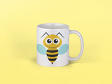 Adorable Bee Insect Personalised Your Name Gift Mug