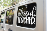 Blessed Teacher Sticker