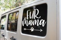 Fur Mama Dog Mom Sticker