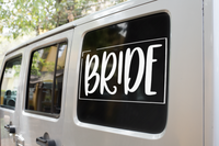Bride 2 Bridal Sticker