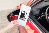 Petrol Sign Sticker