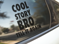 Cool Story Bro Sticker