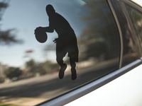 Basketball Player Sticker